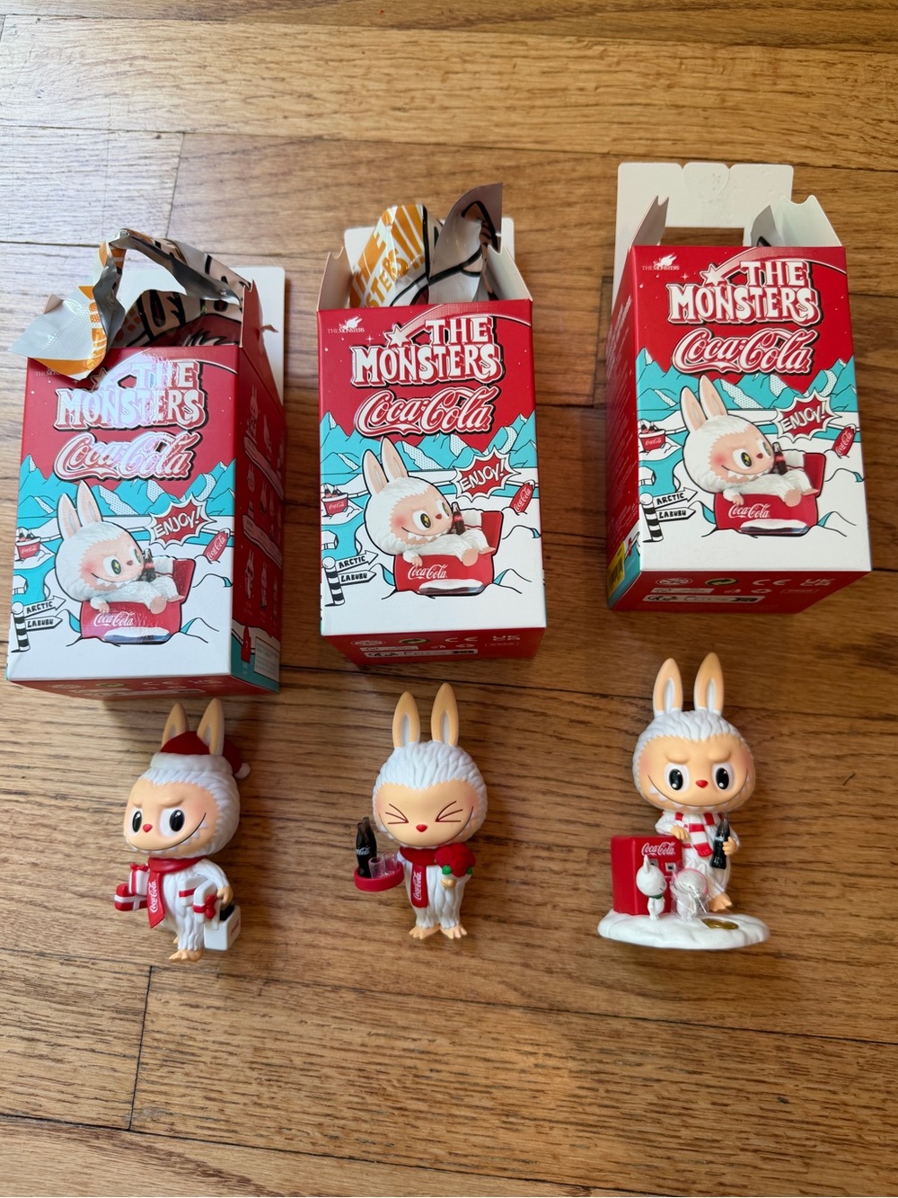 The Monsters “Coca Cola” Figurine Set - New!